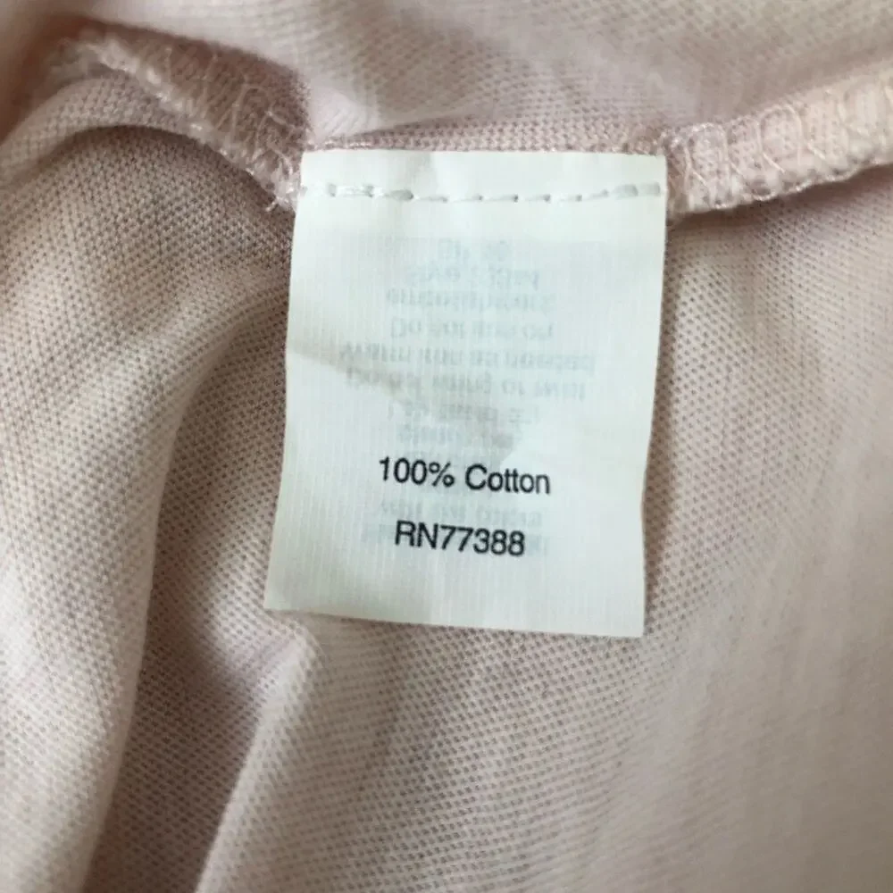 J Crew Flouncy Flowers Scoopneck Tee pink